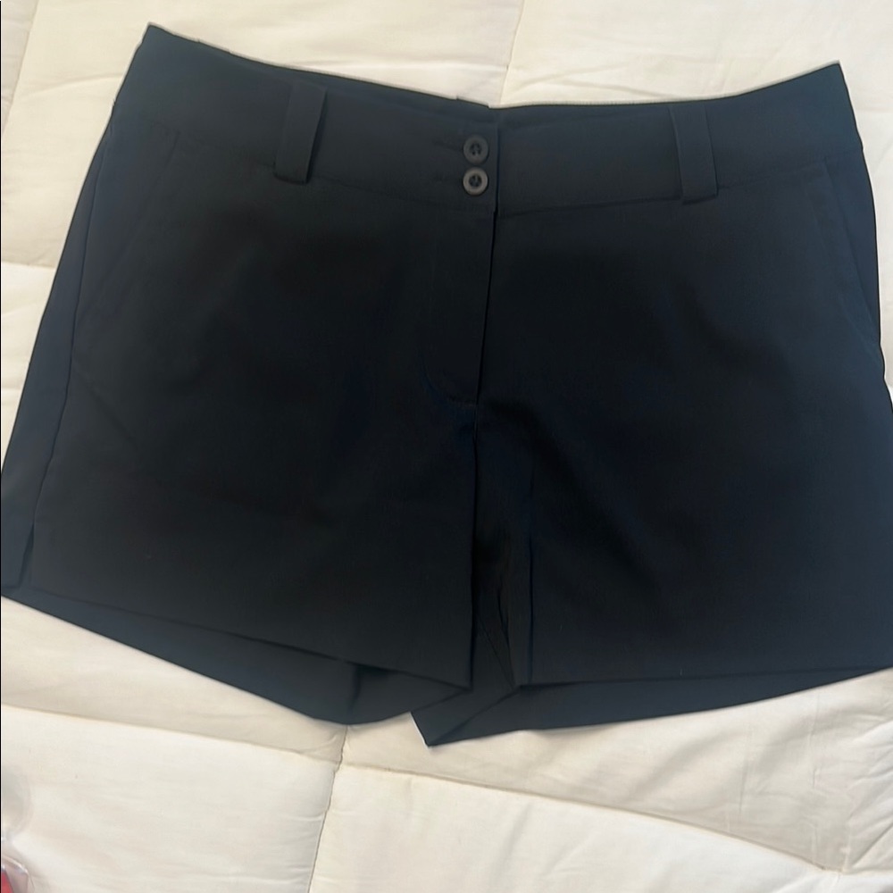 Nike Black golf shorts with Tailored Design